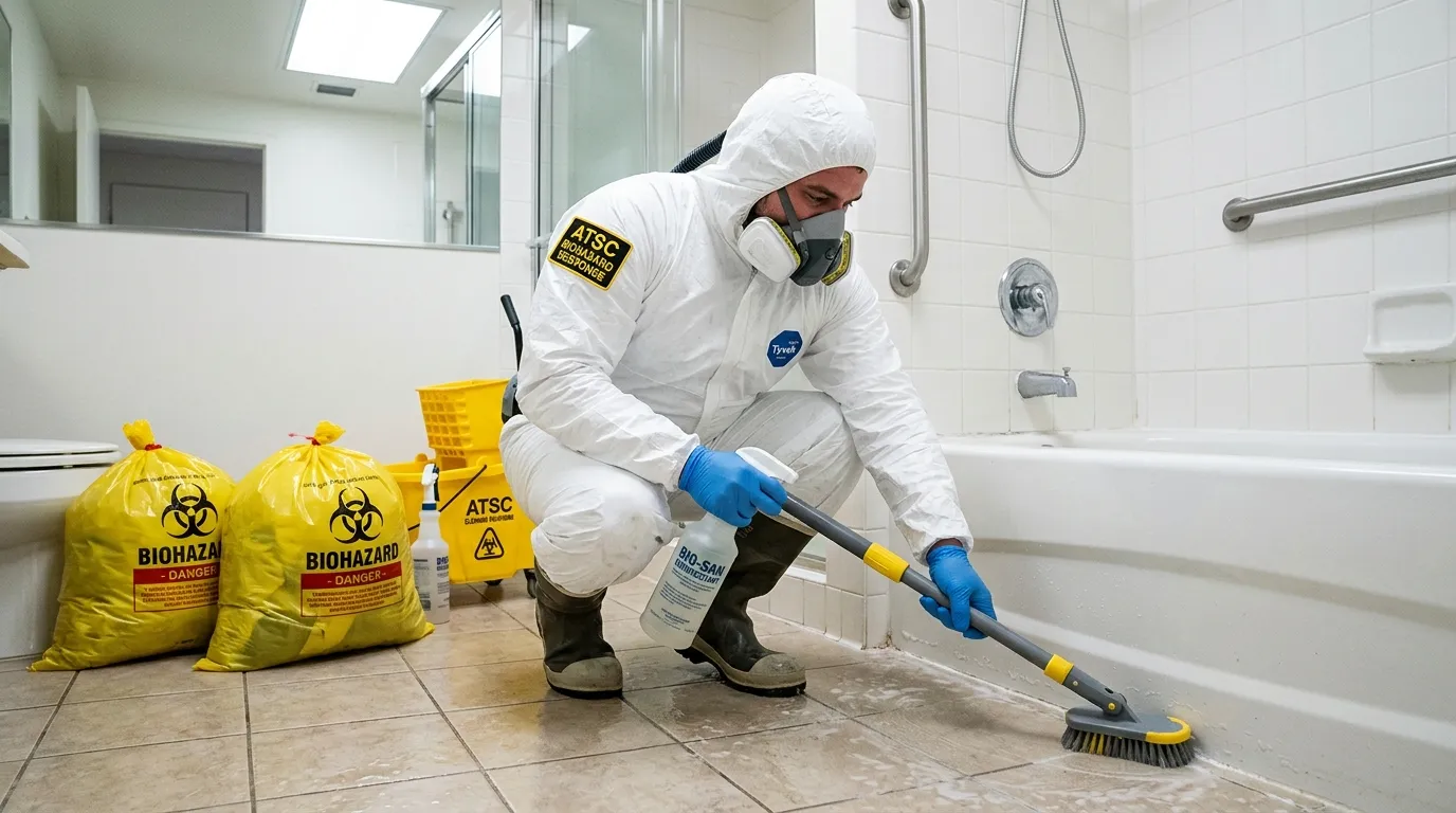 Decontamination equipment deployed for Blood Cleanup in Mascoutah